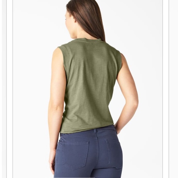 •CUSTOM•Dickies Ladies Tank Top-Acid Washed-New prior - Picture 4 of 13